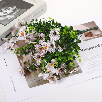 UV-beständiges künstliches Herbstblumenstrauß-Set