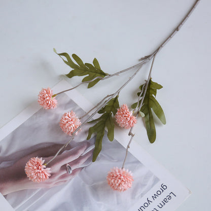 Künstliches Blumenarrangement mit Chrysanthemen & Eukalyptus