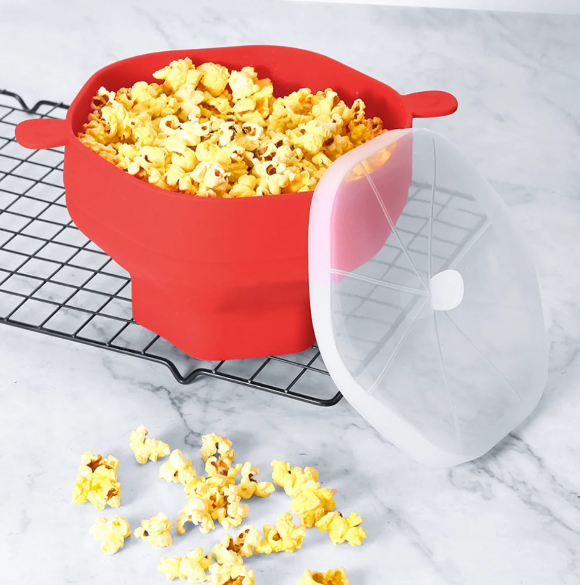 Silikon-Popcorn-Schale – KnusperPop