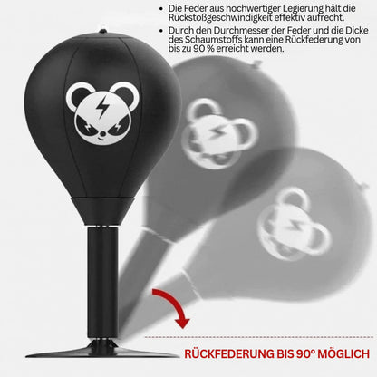 Boxball mit starker Saugbasis – SchlagMeister