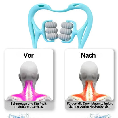 FlexiRoll – 6-Rad-Nacken- und Schultermassager