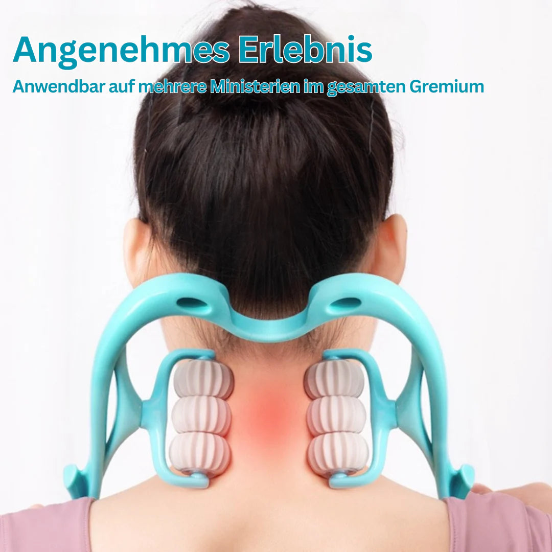 FlexiRoll – 6-Rad-Nacken- und Schultermassager