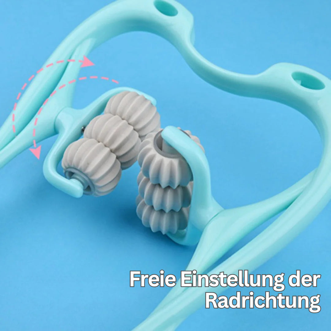 FlexiRoll – 6-Rad-Nacken- und Schultermassager