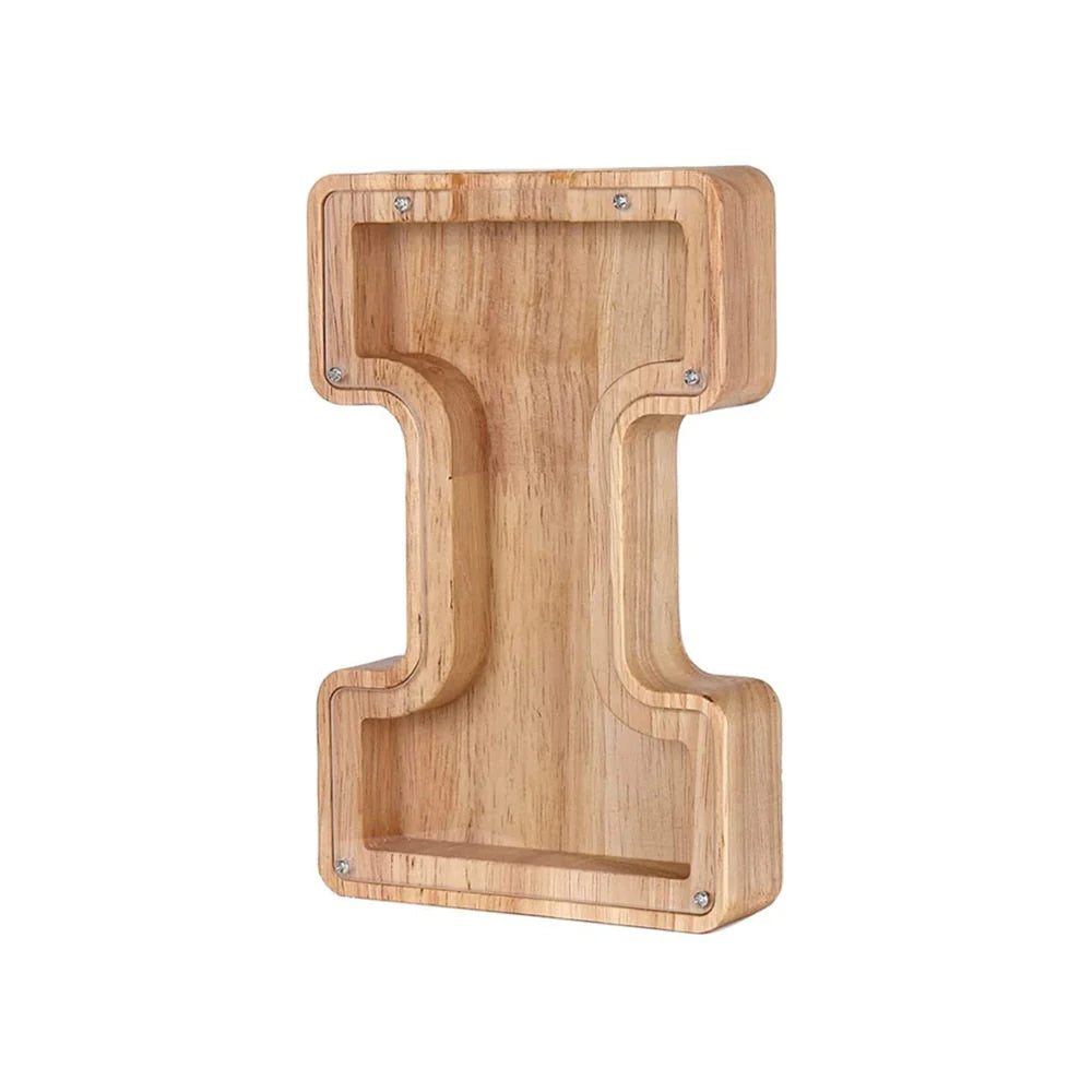 Holzbuchstaben Sparbox - BuchstabenBank