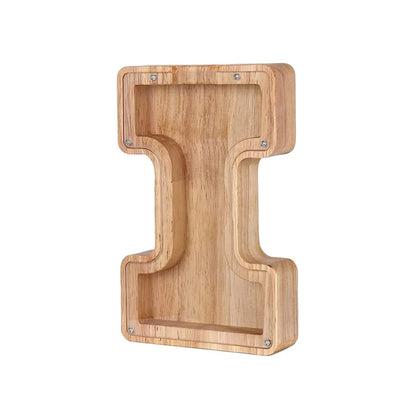 Holzbuchstaben Sparbox - BuchstabenBank