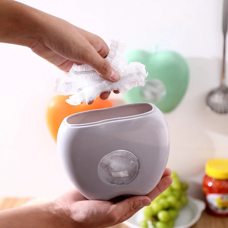 Praktische Frischhaltefolie mit Cutterbox