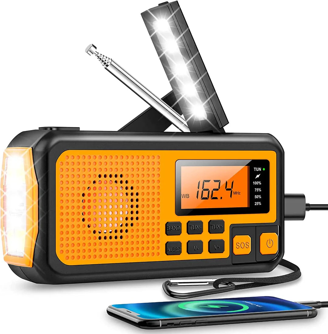 Kompaktes Notfallradio mit Ladefunktion – KrisenWelle