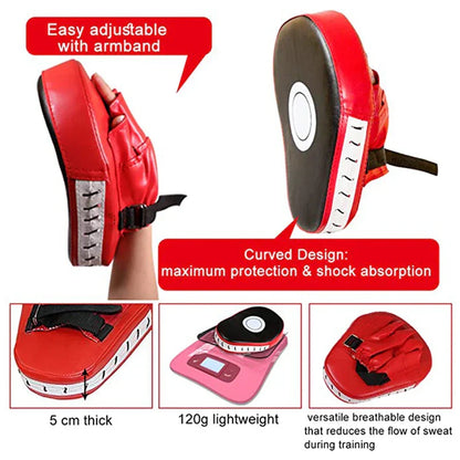 PowerTreffer Pad – Gebogenes Trainingspolster