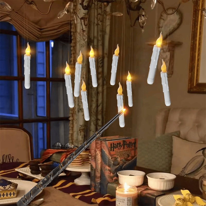 Magische Zauberstab Kerzenlichter