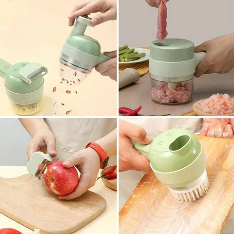 Multifunktionaler Küchen Zerkleinerer – SmartChef 4-in-1
