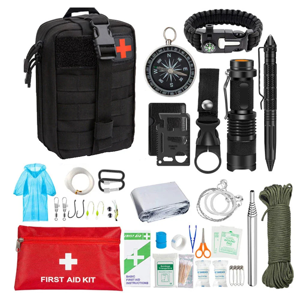 38-in-1 Notfall- und Outdoor-Set – AbenteuerKit