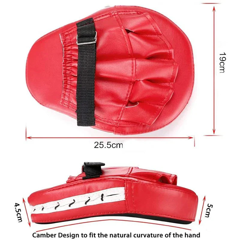 PowerTreffer Pad – Gebogenes Trainingspolster