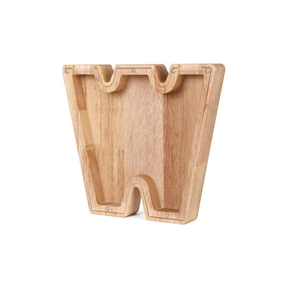 Holzbuchstaben Sparbox - BuchstabenBank