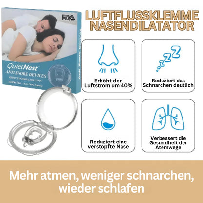 Anti-Schnarch-Nasenclip – Luftfrei
