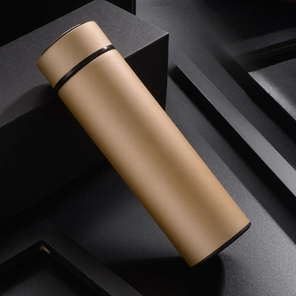 Smarte Isolierflasche mit LED-Temperaturanzeige – HeatGuard