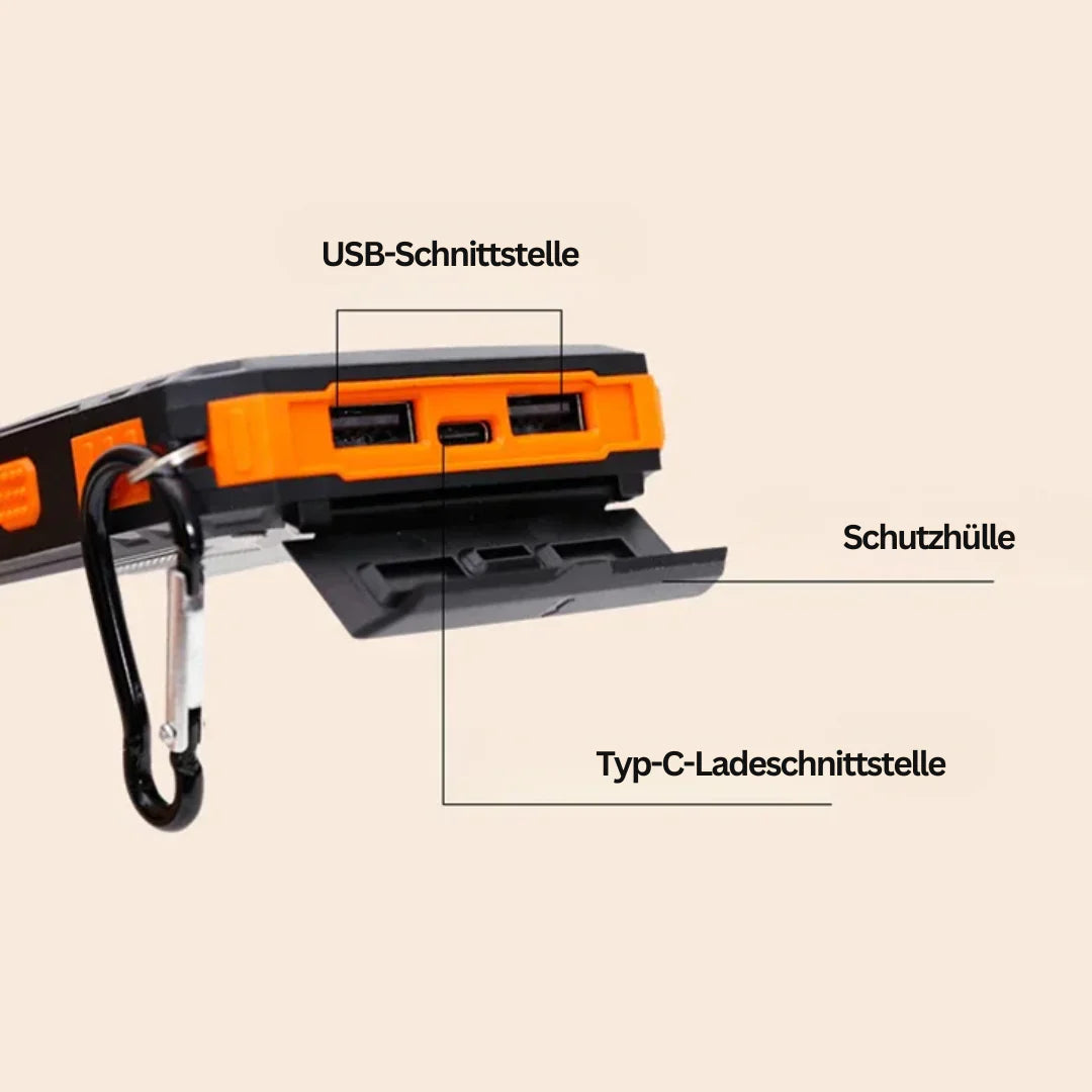 Solar Ladegerät & Powerbank – LichtBank