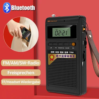 Tragbares Musikradio mit Bluetooth – KlangBox Mini