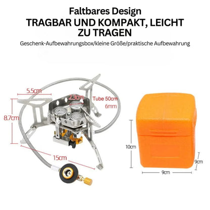 SturmFlamme - Tragbarer Gasbrenner