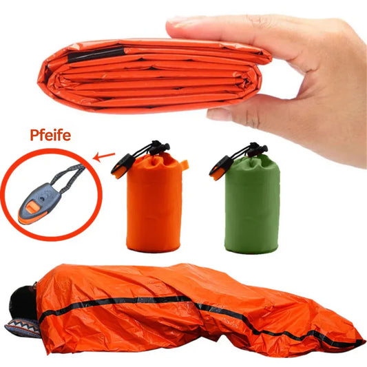 Notfall-Thermo Schlafsack Ultra