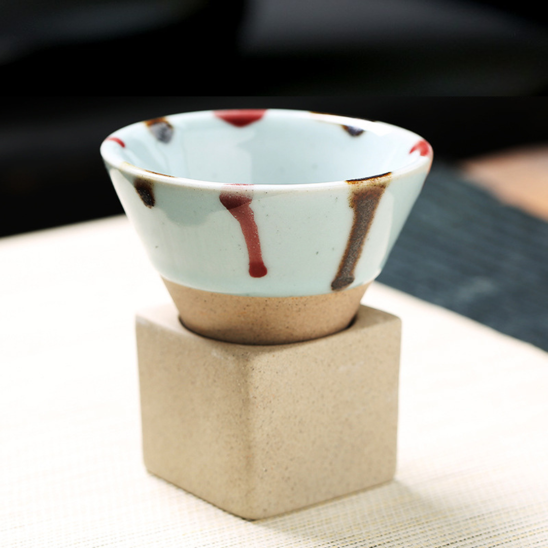Handgefertigte Keramik Tasse aus Japan