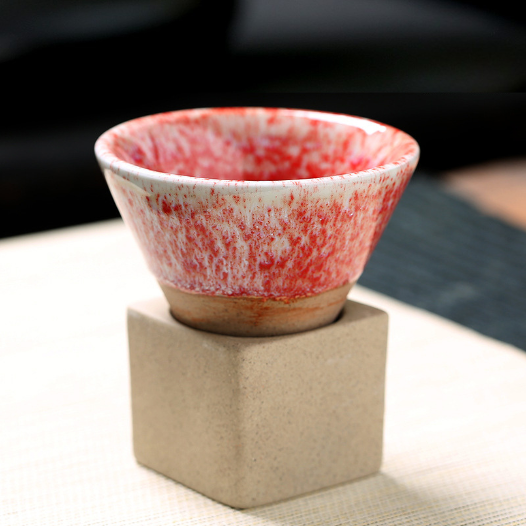Handgefertigte Keramik Tasse aus Japan