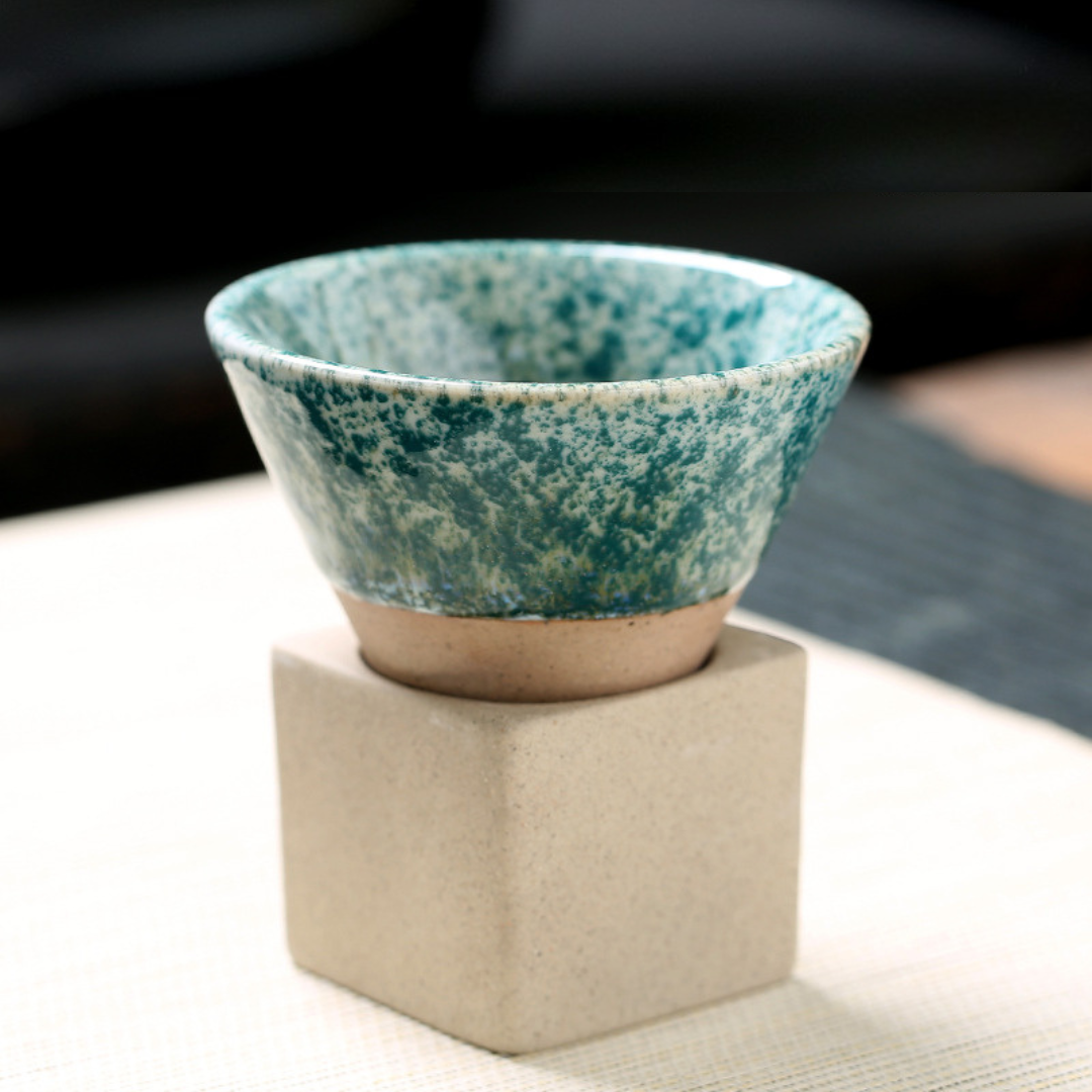 Handgefertigte Keramik Tasse aus Japan