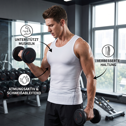 Kompressions-Tanktop für Herren, ideal fürs Training