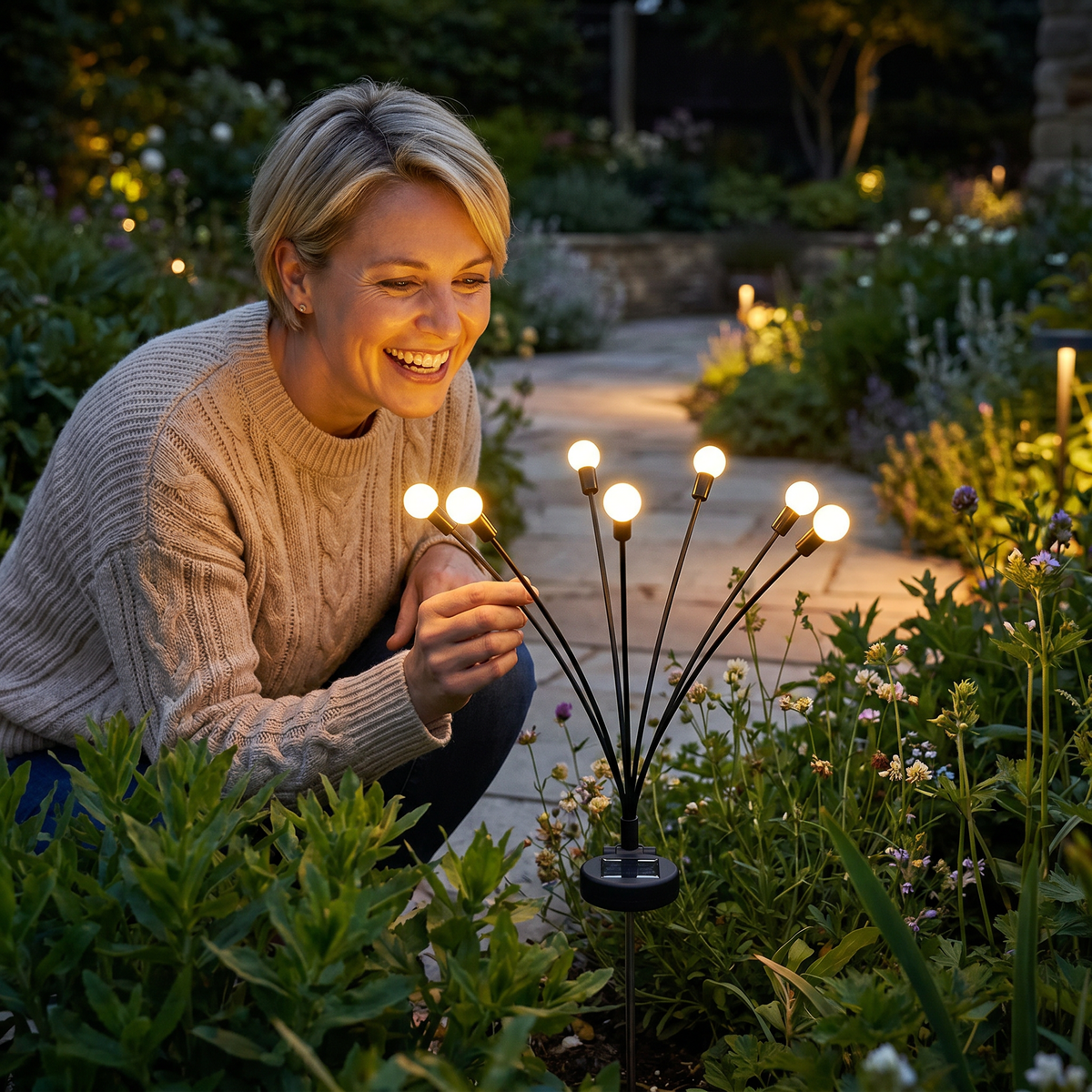 Solar Glühwürmchen Gartenlichter – Wohnquelle