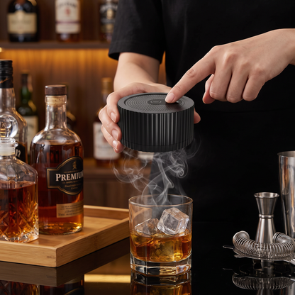 Wiederaufladbares elektrisches Cocktail-Smoker-Set