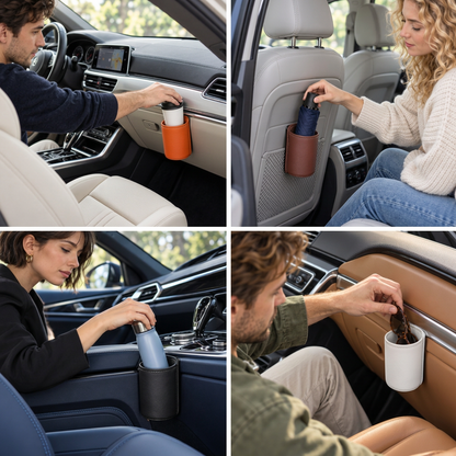 Universeller Auto-Getränkehalter & multifunktionaler Organizer für Flaschen und Zubehör