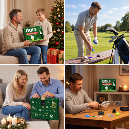 Golf-Adventskalender 2026 – 24 Tage voller Golfzubehör & Überraschungen