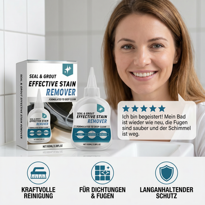 Schimmelentferner-Gel – Kraftvoller Reiniger für Waschmaschinendichtungen, Fugen & Silikonfugen