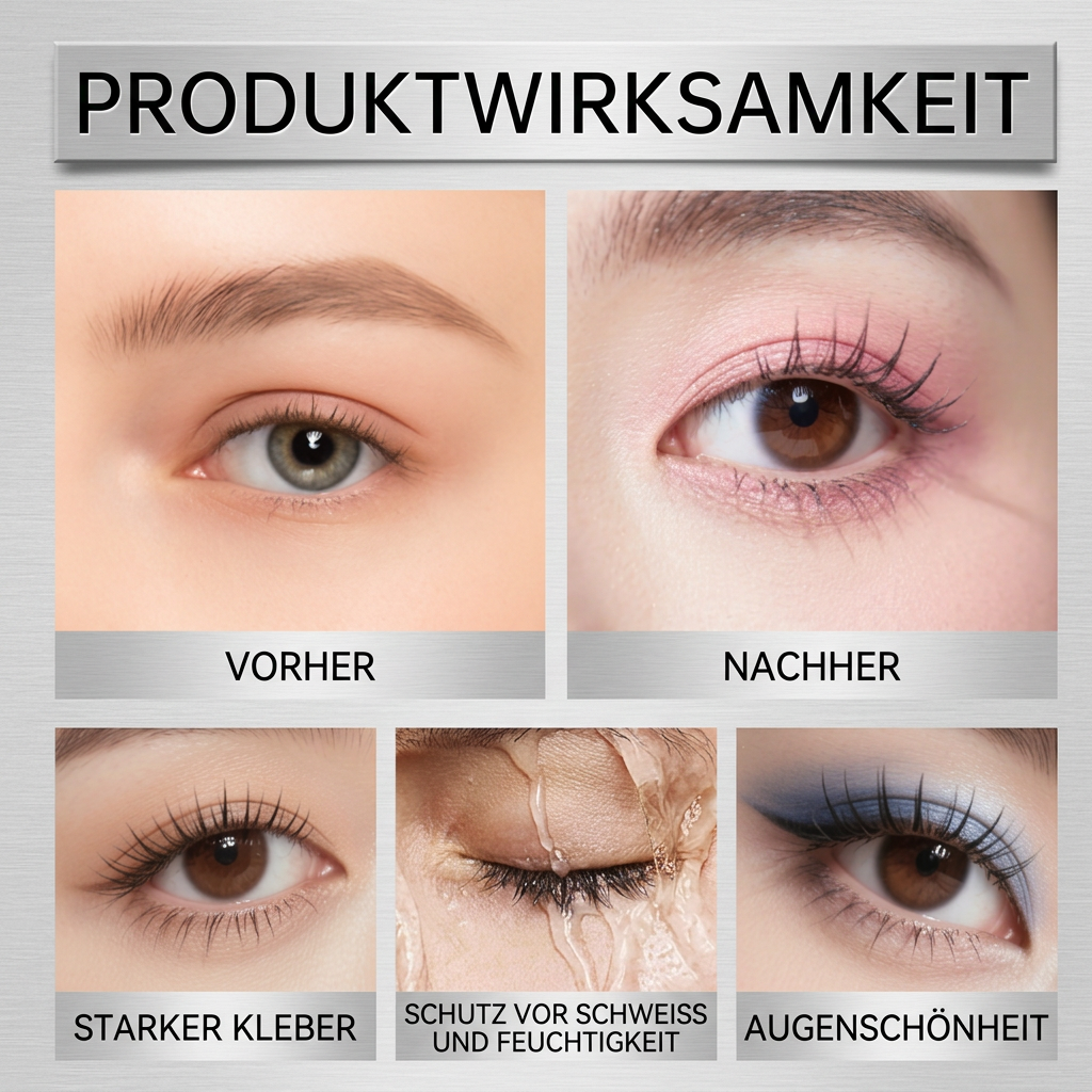 Wasserfeste Mascara für Schwung und Länge – langanhaltende, wischfeste Formel