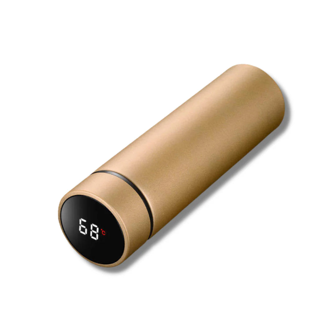 Smarte Isolierflasche mit LED-Temperaturanzeige – HeatGuard