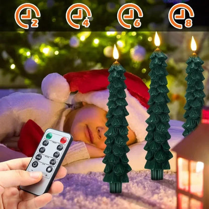 Weihnachtliche LED Kerzenlichter