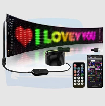 Leuchtendes LED Auto-Display – BrightView