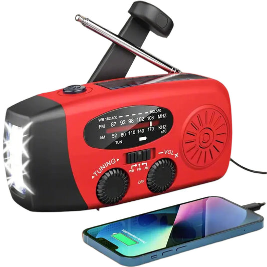 Sicheres Notfallradio mit Powerbank