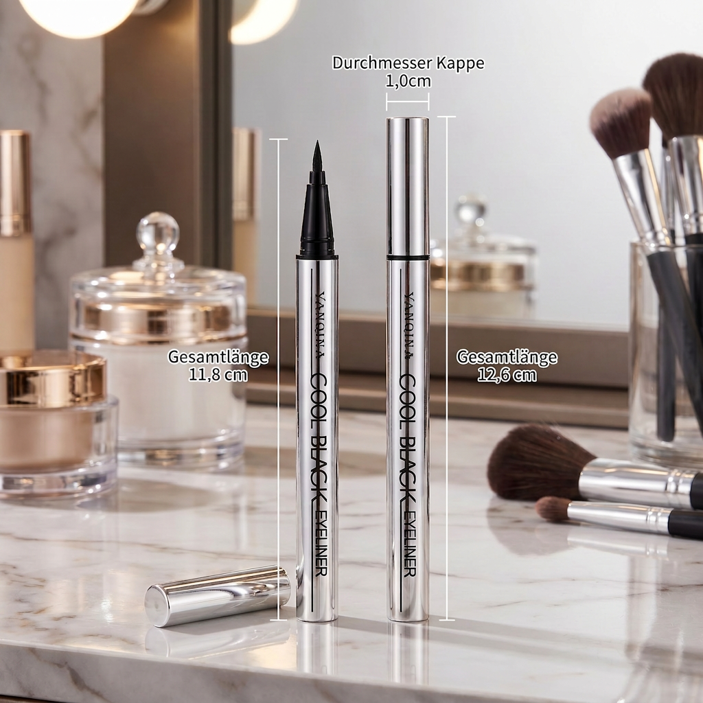 Ultrapräziser, wasserfester Flüssig-Eyeliner-Stift