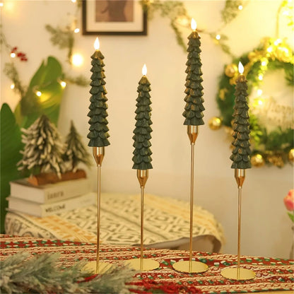 Weihnachtliche LED Kerzenlichter