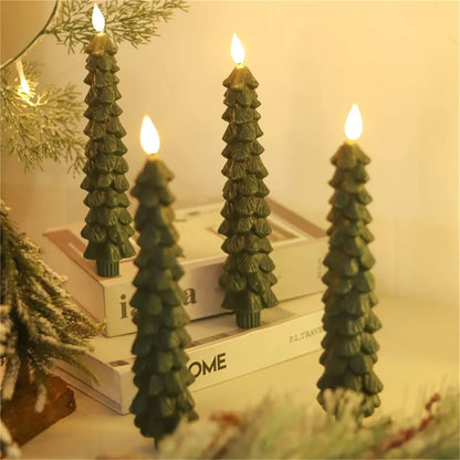 Weihnachtliche LED Kerzenlichter