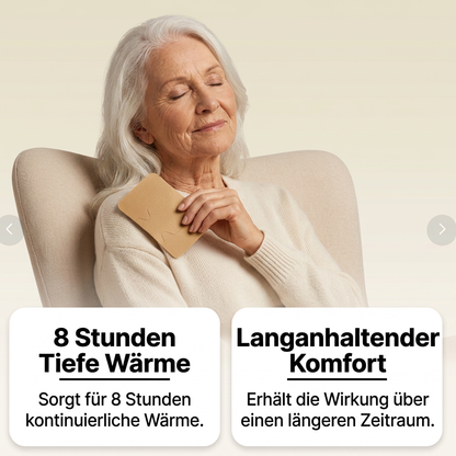 Kräuterpflaster mit Ingwer zur Schmerzlinderung und für mehr Gelenkkomfort