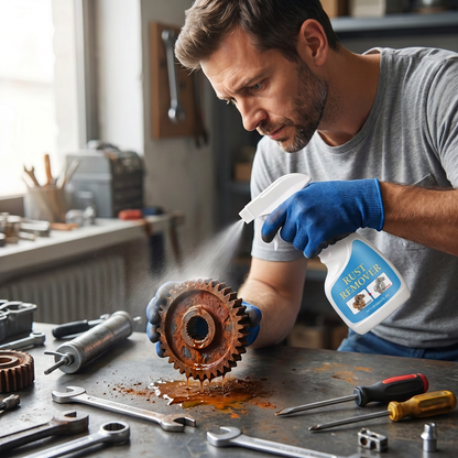Hochwirksamer Rostentferner – Metallreiniger und Entfetter