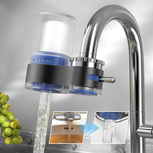Kristallklar Wasserhahnfilter