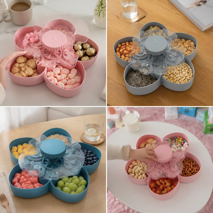 Drehbare Snack-Servierplatte