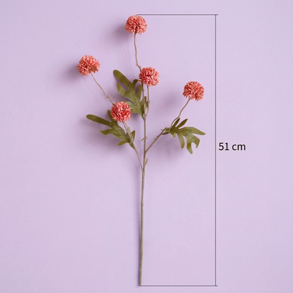 Künstliches Blumenarrangement mit Chrysanthemen & Eukalyptus